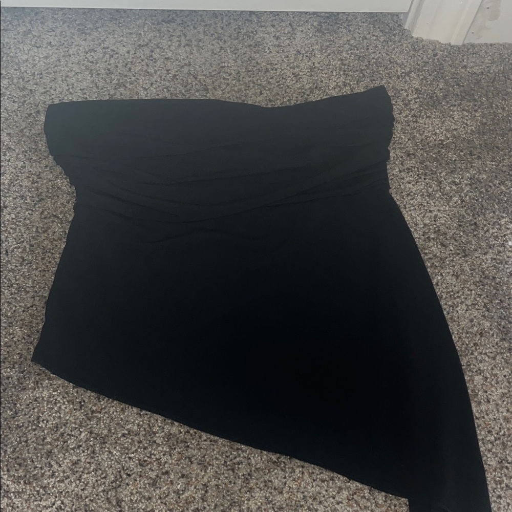 URBAN OUTFITTERS Y2K asymmetrical tube top